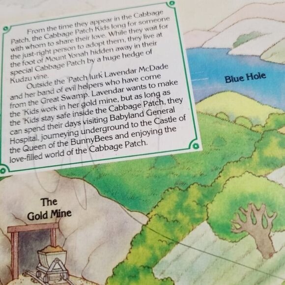 Vintage 80s 1984 Cabbage Patch Kids The Bicycle Race Children's Picture Book - Picture 10 of 14